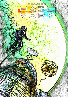 Project Hail Mary Space Art