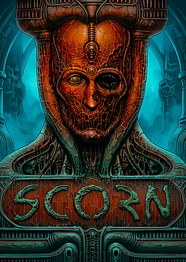 Scorn Video Game Promotional Art