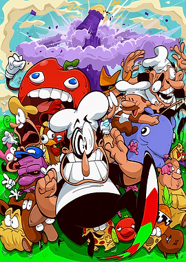 Pizza Tower Chaotic Character Ensemble