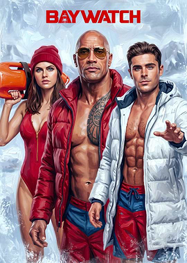 Baywatch Movie Poster Art