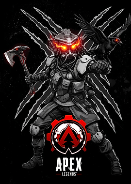 Bloodhound Apex Legends Character Poster