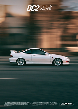 Honda Integra Type R DC2 Poster