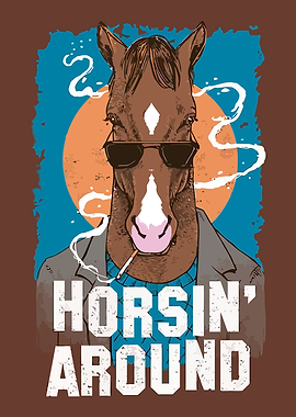 BoJack Horseman Horsin' Around Poster