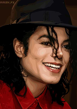 Michael Jackson Digital Portrait