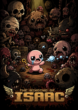 The Binding of Isaac Game Poster