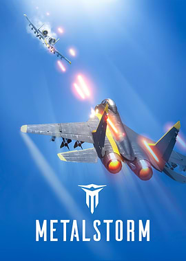 Metalstorm Aerial Combat Game Poster