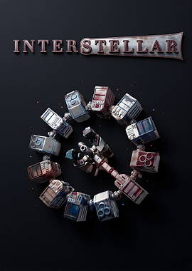 Interstellar Endurance Spacecraft Poster