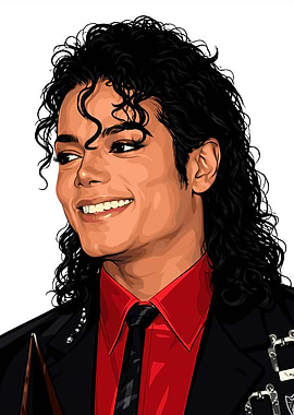 Michael Jackson Digital Portrait