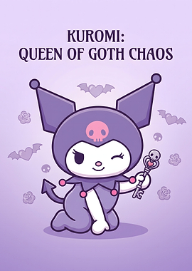 Kuromi Queen of Goth Chaos