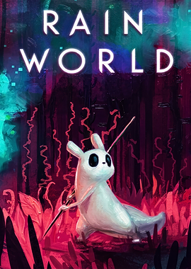 Rain World Slugcat Poster