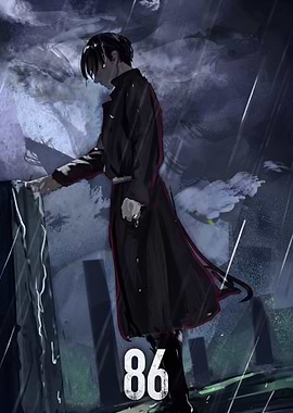 Shin from 86 Eighty-Six Anime
