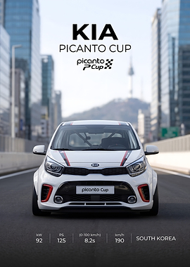 Kia Picanto Cup Racing Car