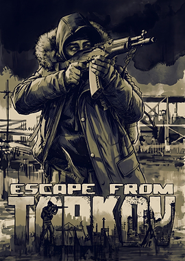 Escape From Tarkov Tactical Soldier Poster