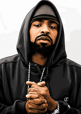 Method Man Digital Portrait