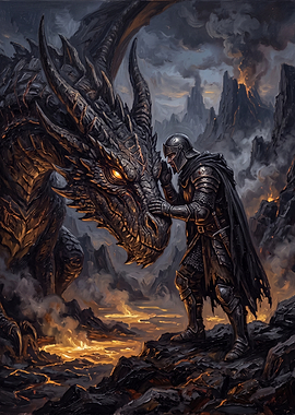 Knight Bonding with a Dragon