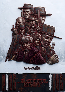 The Hateful Eight Movie Poster