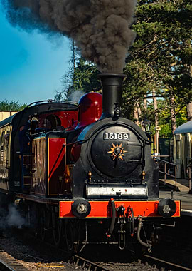 Vintage Steam Locomotive 15189