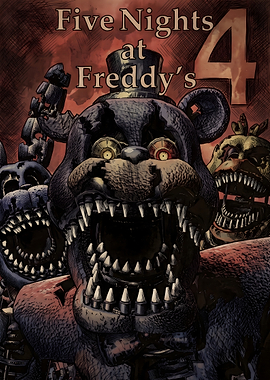 Five Nights at Freddy's 4 Poster