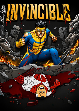 Invincible Comic Book Cover Art