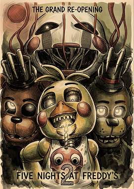 Five Nights at Freddy's 2 Poster