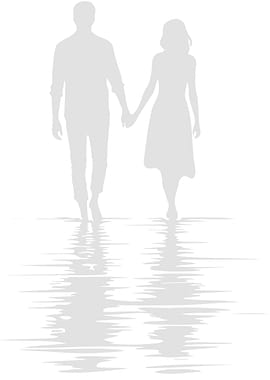Couple Walking Hand in Hand Silhouette