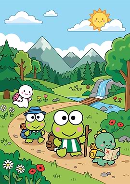 Keroppi and Friends Hiking Adventure