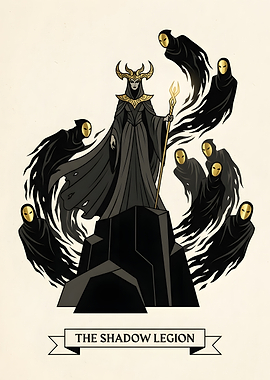 The Shadow Legion Fantasy Illustration