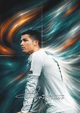 Cristiano Ronaldo Dynamic Sports Poster
