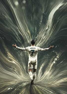 Cristiano Ronaldo Cosmic Goal Celebration