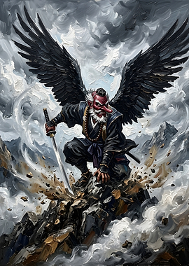 Tengu Warrior with Katana