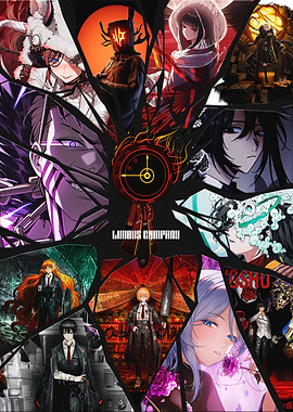 Limbus Company Shattered Glass Collage