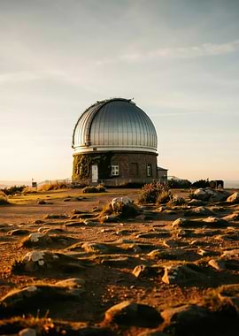 Observatory at Sunset