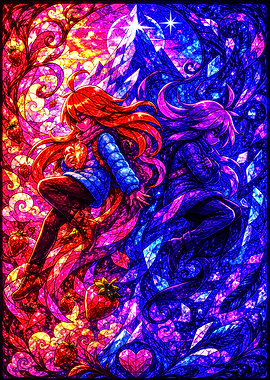 Celeste Stained Glass Art