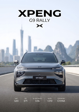 XPENG G9 Rally Electric SUV