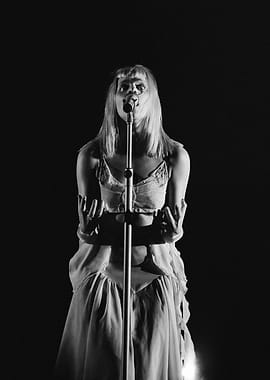 Aurora Singing on Stage