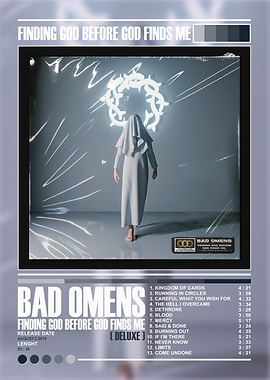 Bad Omens Album Poster