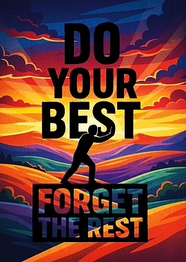 Do Your Best Motivational Poster