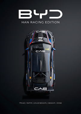 BYD Han Racing Edition Poster