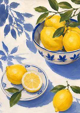 Fresh Lemon Painting
