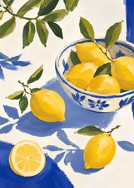 Lemon Painting Life