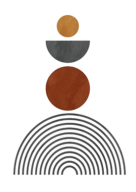Minimalist Abstract Geometric Wall Art
