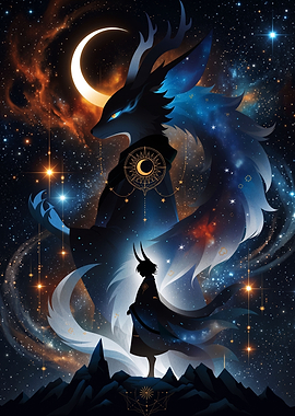 Celestial Fox Spirit and Guardian