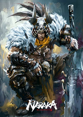 Naraka: Bladepoint Warrior Character Art