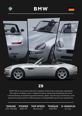 BMW Z8 Car Minimalist