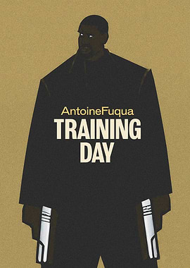 Training Day Minimalist Movie Poster