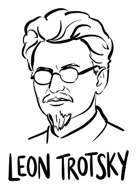 Leon Trotsky Illustration