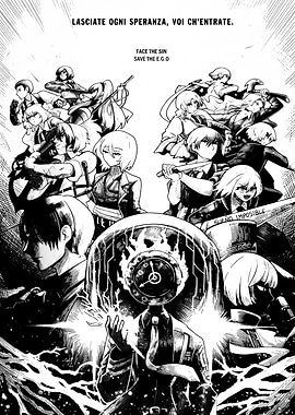 Limbus Company Dante and Sinners Poster