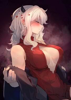 Modeus from Helltaker in Red Sweater
