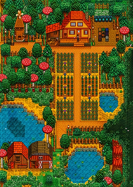Stardew Valley Farm Layout Overview