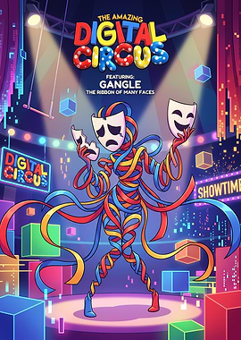 The Amazing Digital Circus Gangle Poster